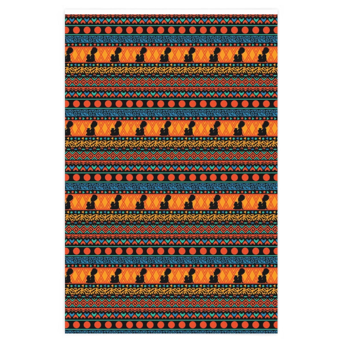 At The Sunset - Single Sided Gift Wrapping Paper Roll