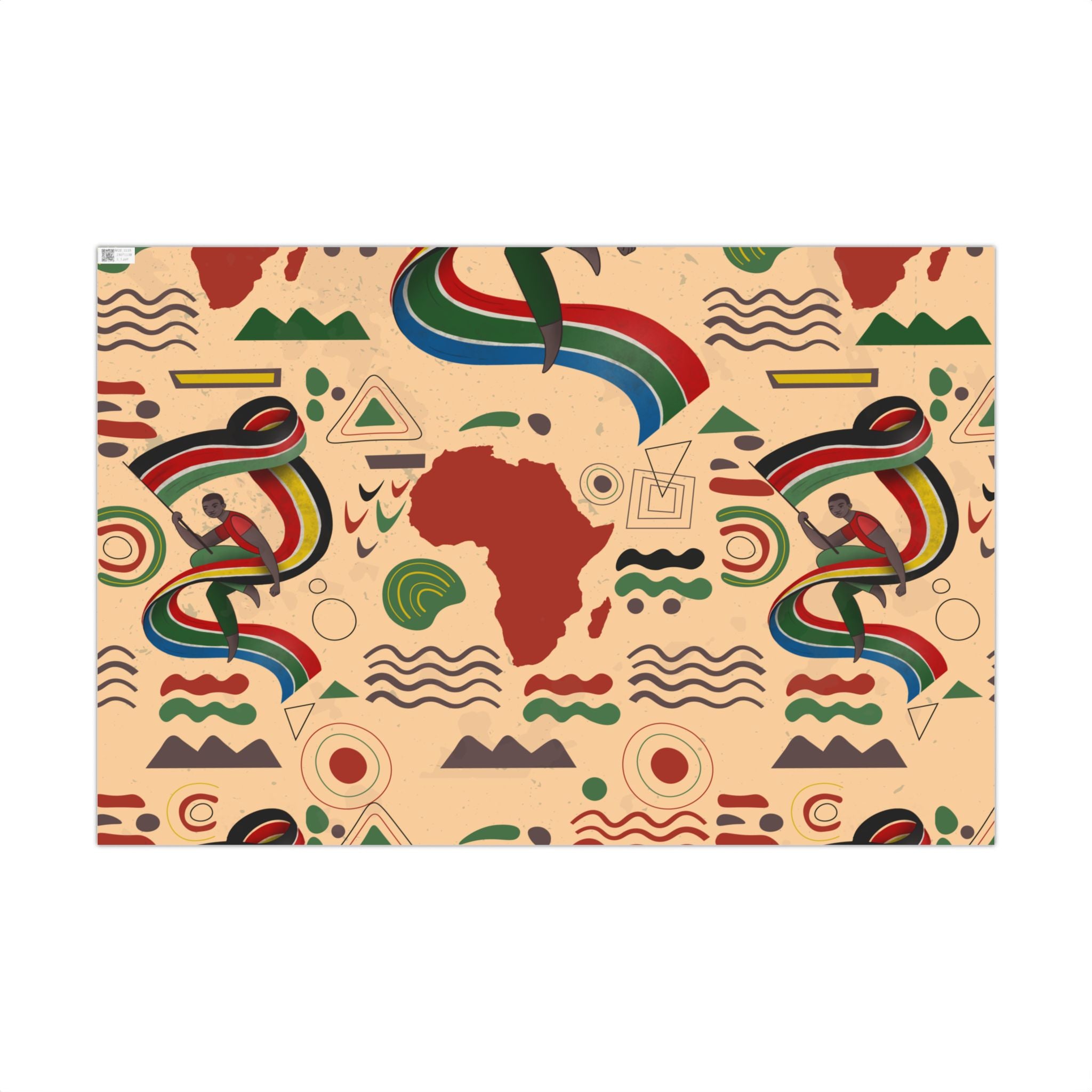 African Independence Day – Premium Gift Wrap Paper Sheets