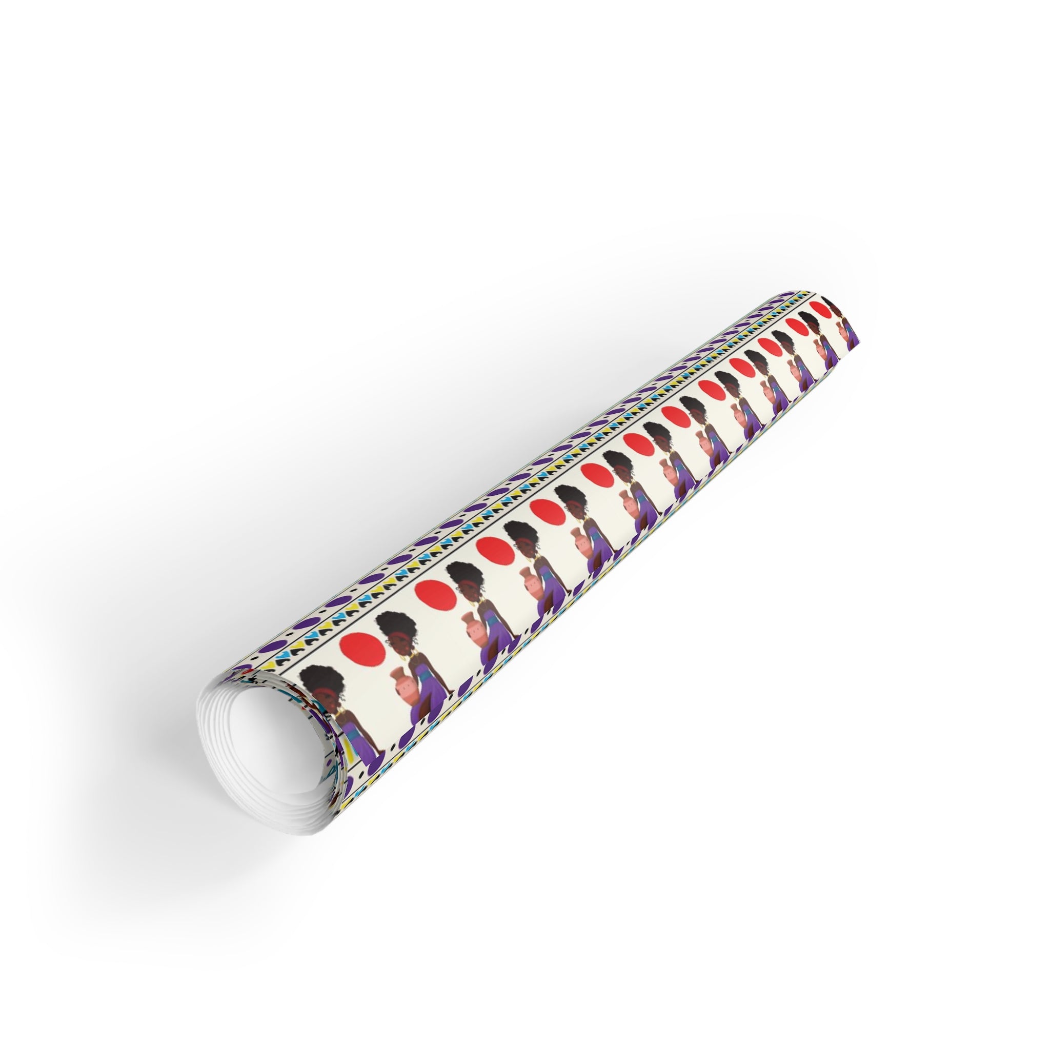 Vibrant African Gift Wrap Roll, Unique Decorative Paper for Holidays, Birthdays, Special Occasions, Festive Gifts, Eco-Friendly Packaging