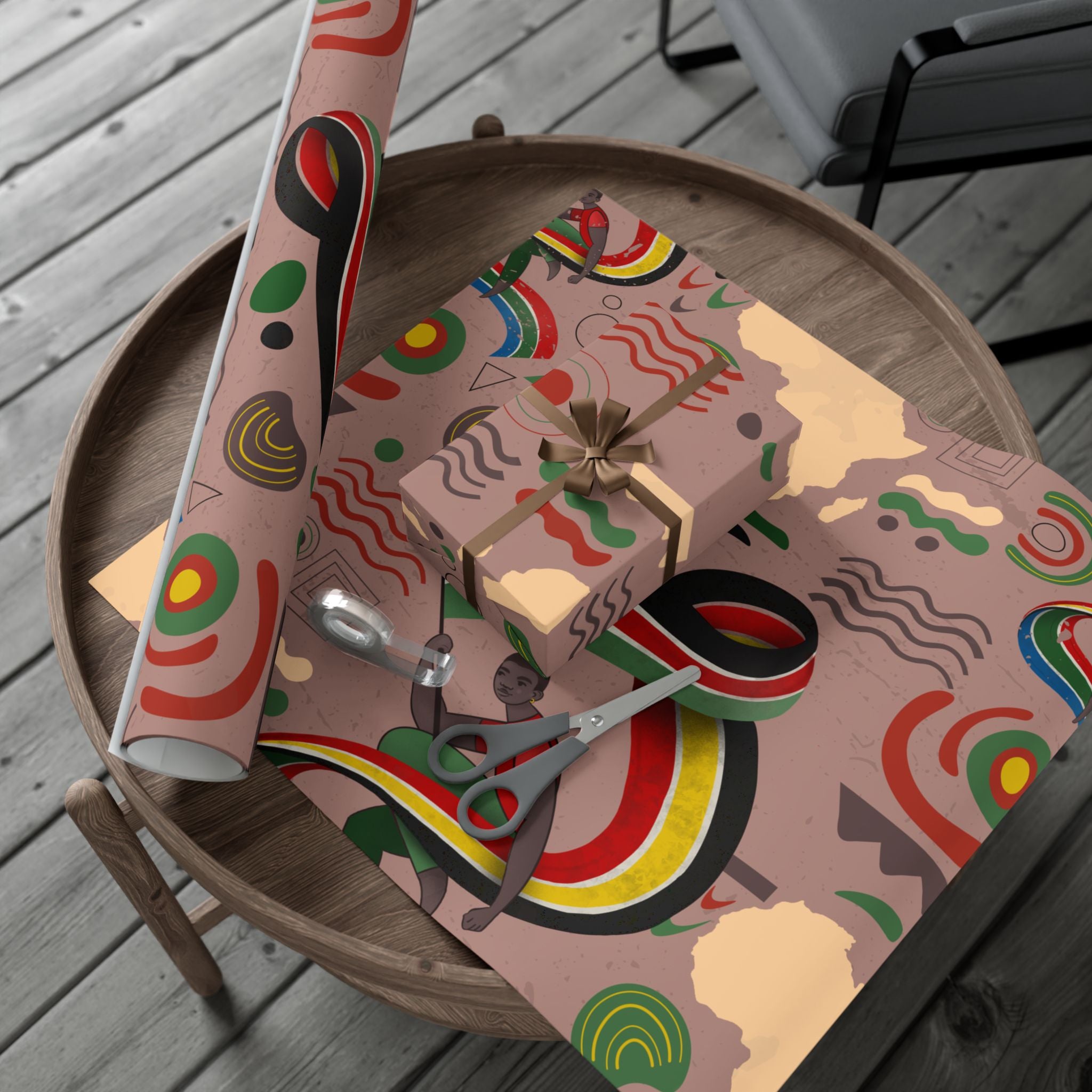 African Independence Day – Premium Gift Wrap Paper Sheets