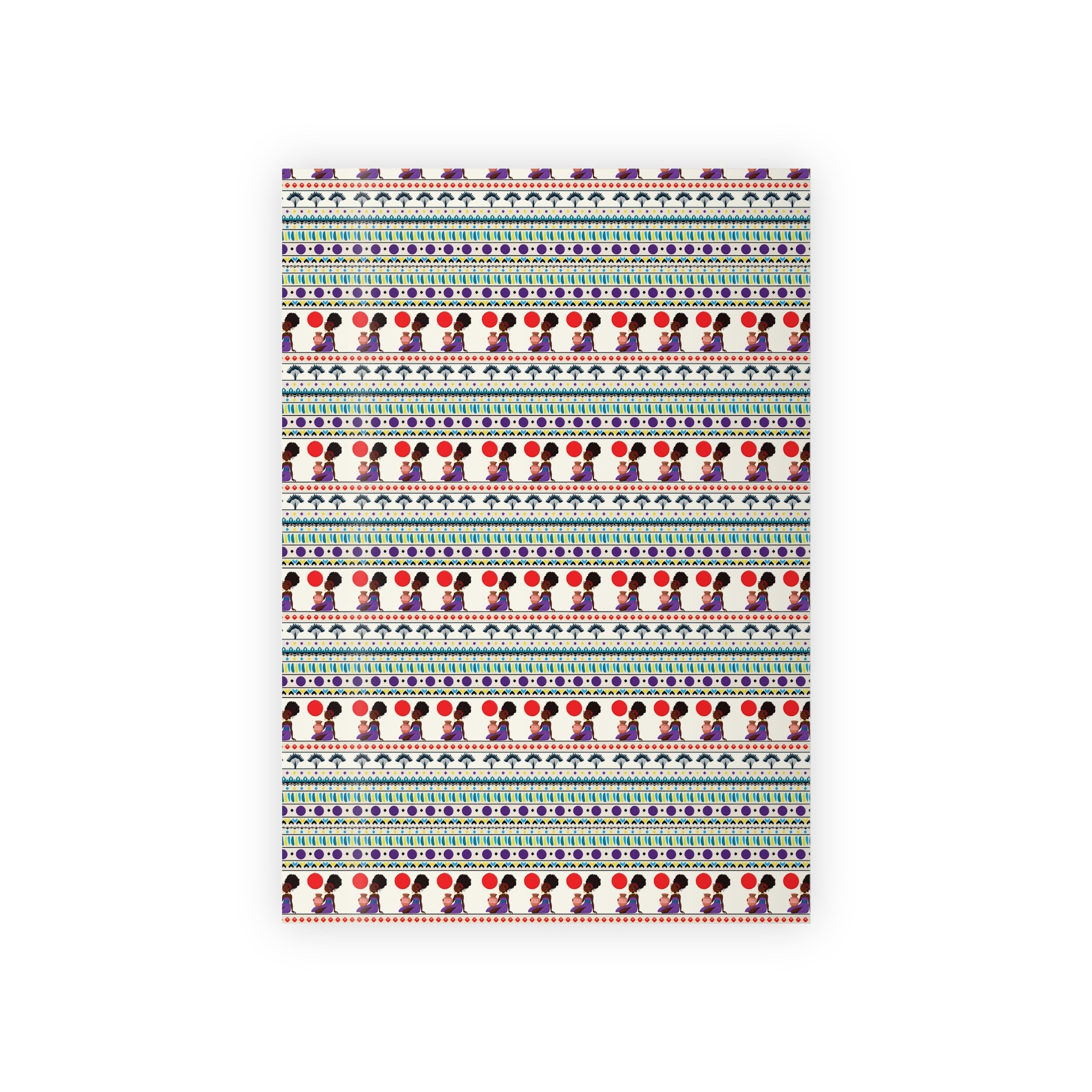 Vibrant African Gift Wrap Roll, Unique Decorative Paper for Holidays, Birthdays, Special Occasions, Festive Gifts, Eco-Friendly Packaging