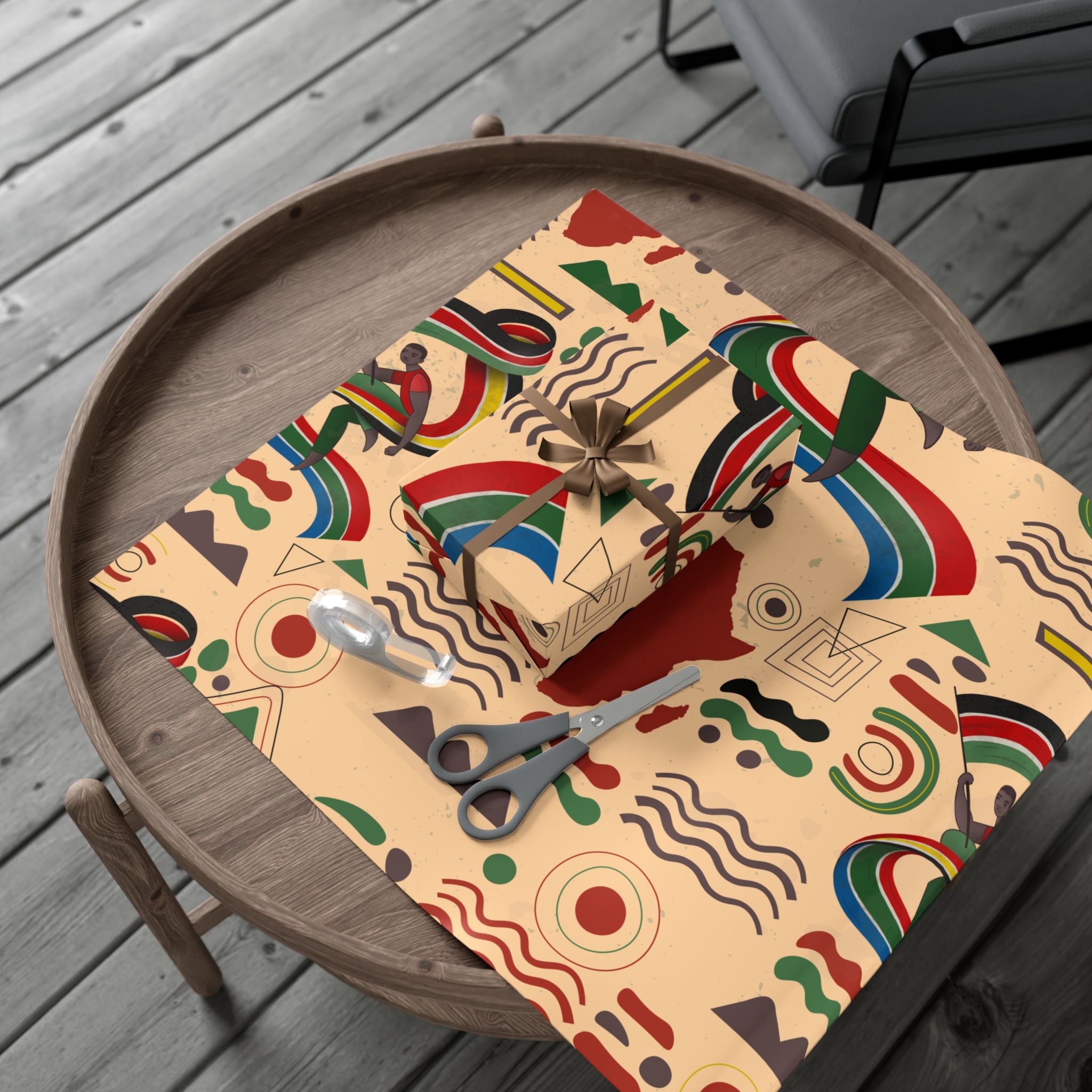 African Independence Day – Premium Gift Wrap Paper Sheets