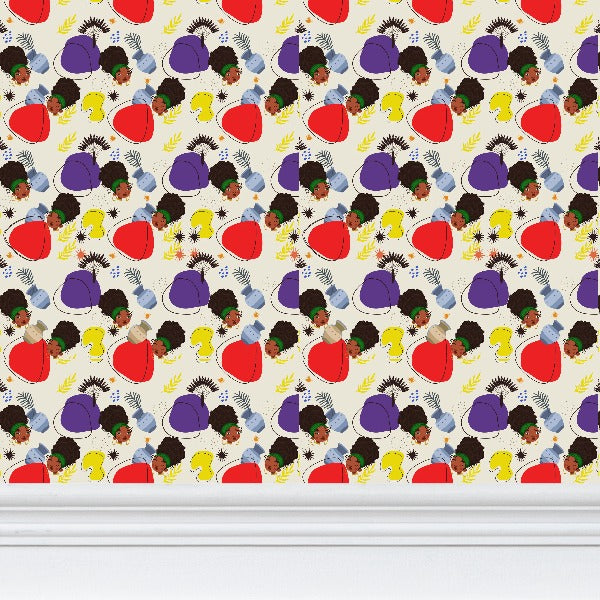 At the Sunset Portrait – Premium African Wallpaper