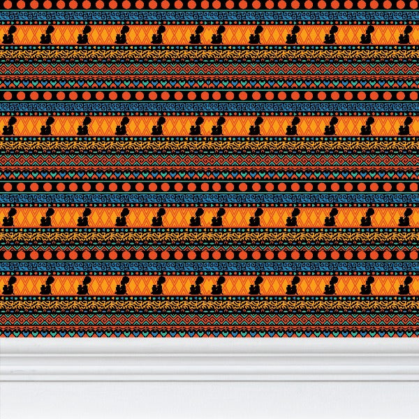 At the Sunset Portrait – Premium African Wallpaper