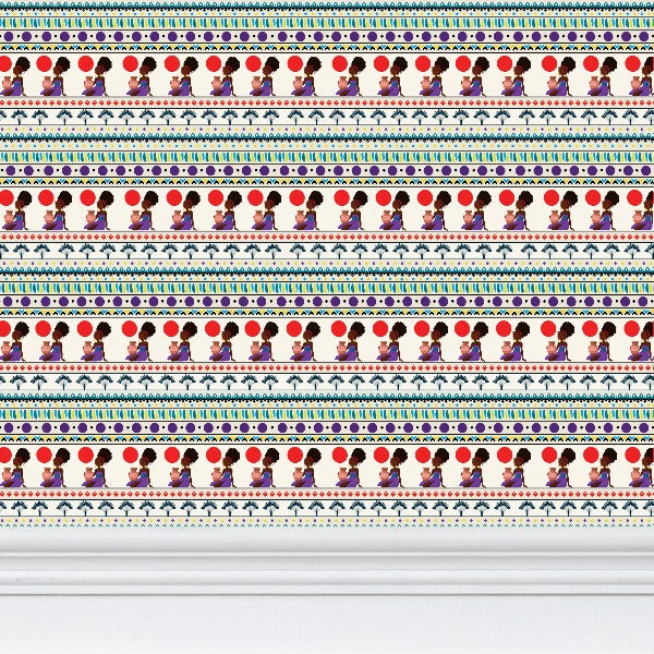 At the Sunset Portrait – Premium African Wallpaper