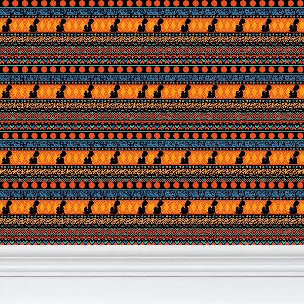 At the Sunset Portrait – Premium African Wallpaper