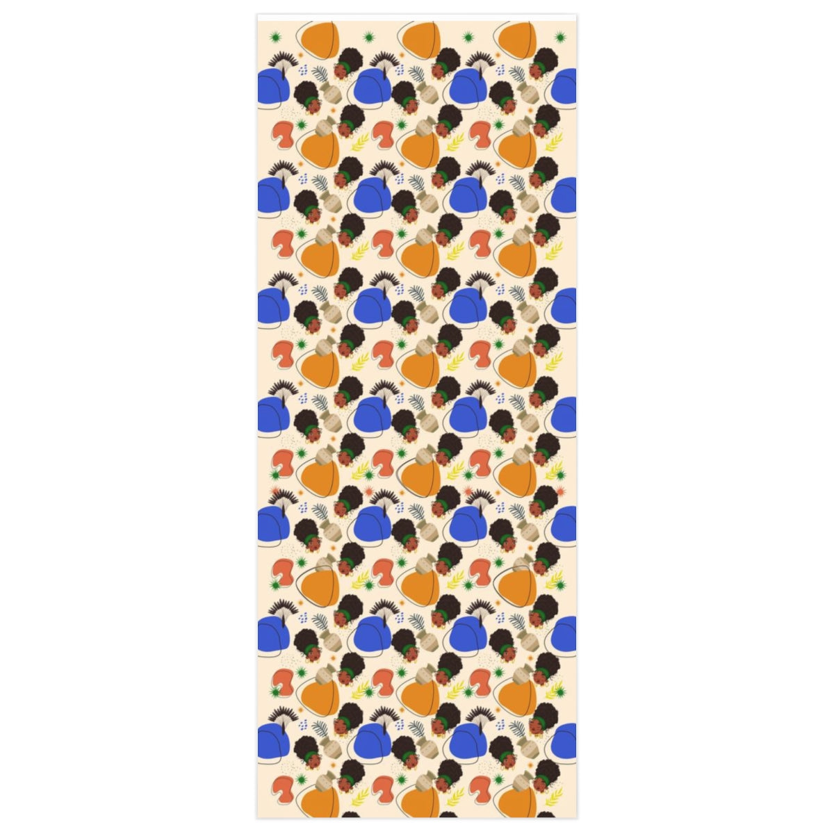 At The Sunset Portrait - Single Sided Gift Wrapping Paper Roll